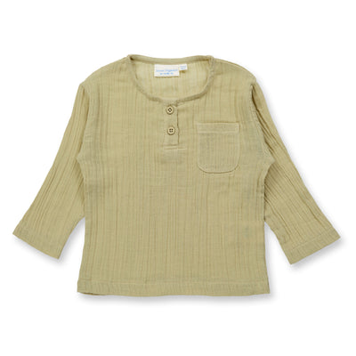 Sense Organics Musselin Kinder Langarm Shirt Bio Baumwolle