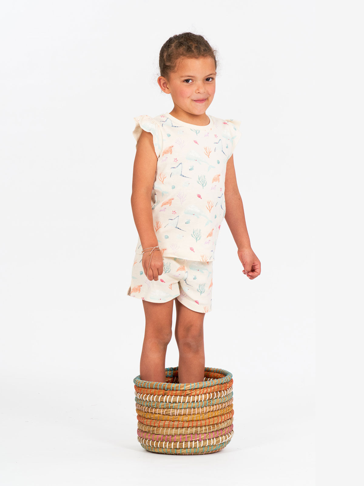 Sense Organics Kinder Sommer Short Pyjama 2-Teiler