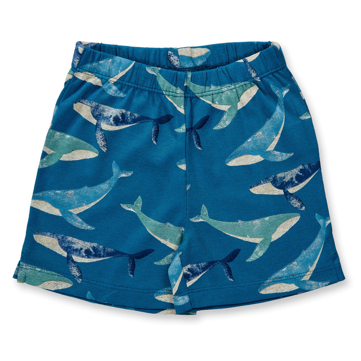 Sense Organics Kinder Short Pyjama Whales Bio Baumwolle